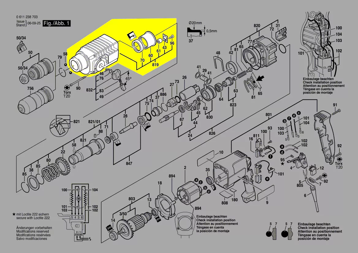 Carter réf. 1 615 806 093 Bosch